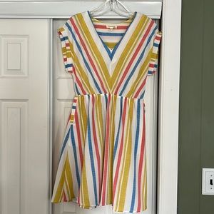 Monteau Striped Dress